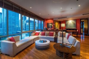 The Lakes Condo at Asoke 3 Bedroom + 1 for Rent